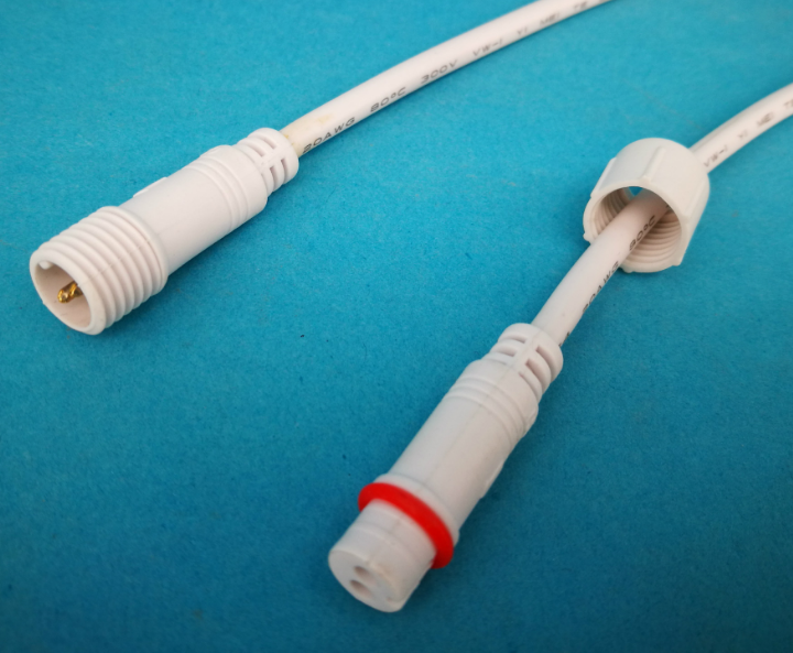 2-Core LED Waterproof Plug Wire